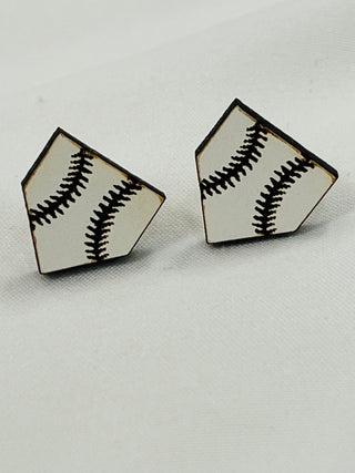 Home Plate Wooden Studs