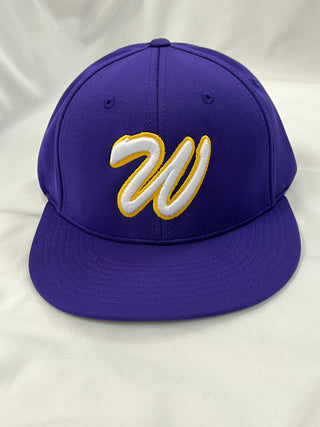 Wylie Bulldogs - Solid Purple Fitted Cap