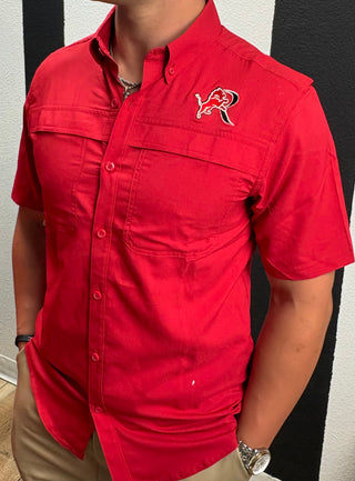 Roby Lions - Short-Sleeve Fishing Shirt
