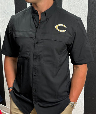 Clyde Bulldogs - Short-Sleeve Fishing Shirt