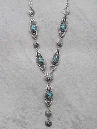 0437 H174 WESTERN  STONE NECKLACE