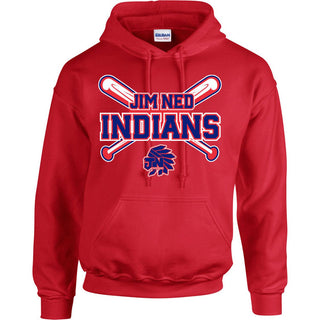 Jim Ned Indians - Baseball/Softball Hoodie