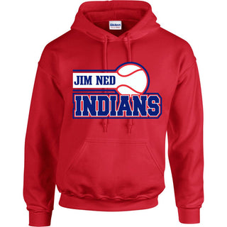 Jim Ned Indians - Tennis Hoodie
