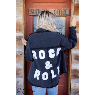 Layla Rock & Roll Black Denim Jacket