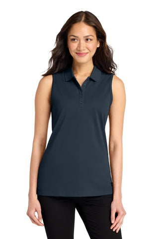 Port Authority® Women's Dry Zone® UV Micro-Mesh Sleeveless Polo LK110SV