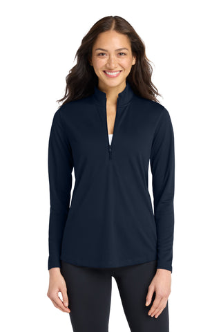 Port Authority® Women's Dry Zone® UV Micro-Mesh 1/4-Zip LK112