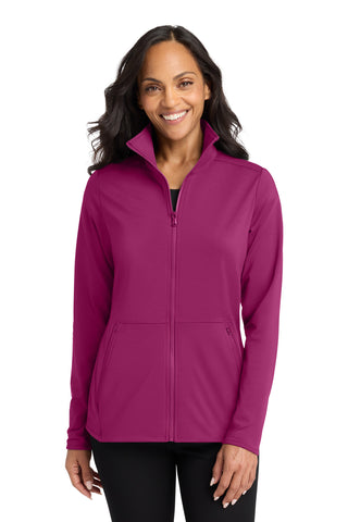 Port Authority® Women's Accord Stretch Fleece Full-Zip LK595