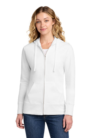 Port & Co® Women's Core Fleece Full-Zip Hooded Sweatshirt. LPC78ZH