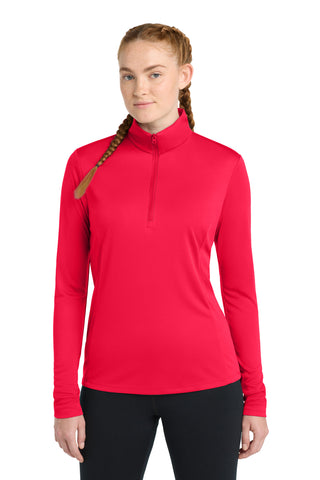 Sport-Tek® Women's PosiCharge® Competitor™ 1/4-Zip Pullover. LST357