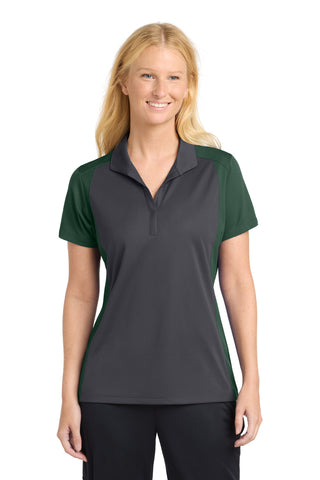 Sport-Tek® Women's Colorblock Micropique Sport-Wick® Polo. LST652