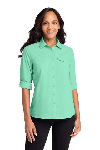 Port Authority® Women's Long Sleeve UV Daybreak Shirt LW960