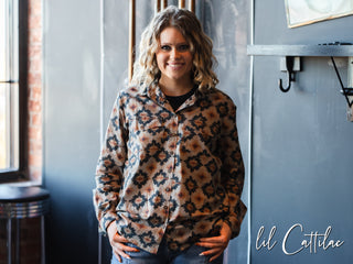 Jordan Aztec Long-Sleeve Top