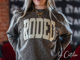 Rodeo Leopard Sweatshirt