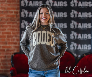 Rodeo Leopard Sweatshirt