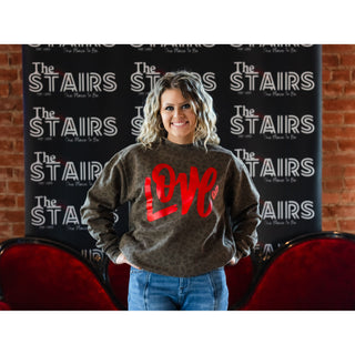 Love Leopard - Valentines Sweatshirt