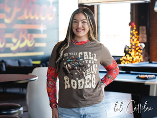 And They Call the Thing Rodeo Bronc - Western Tee