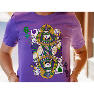 Queen of - Mardi Gras Tee