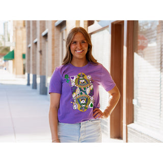 Queen of - Mardi Gras Tee