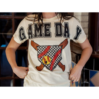 Game Day Check Home Plate - Softball Tee
