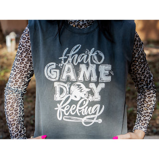 That Game Day Feeling - Baseball/Softball Sleeveless Tee - Lil Cattilac