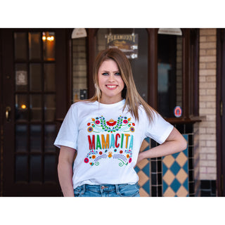 Mamacita Flowers - Cinco Tee