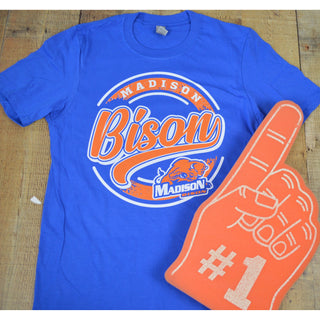 Madison Bison - Circle Script T-Shirt