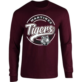 Martinez Tigers - Circle Stripe Long Sleeve T-Shirt