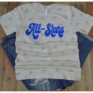 Ortiz All-Stars - Script with Stars T-Shirt