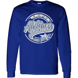Ortiz All-Stars - Circle Script Long Sleeve T-Shirt