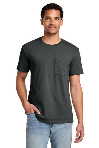 Port & Co® Beach Wash® Garment-Dyed Pocket Tee.  PC099P