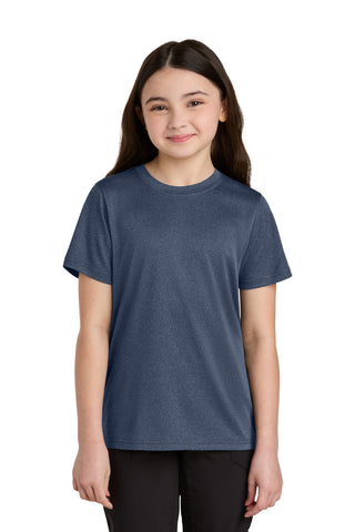 Port & Co® Youth Heather Performance Tee PC390Y