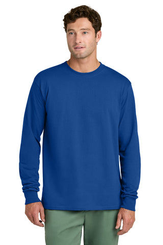 Port & Co® Long Sleeve Core Cotton Tee. PC54LS