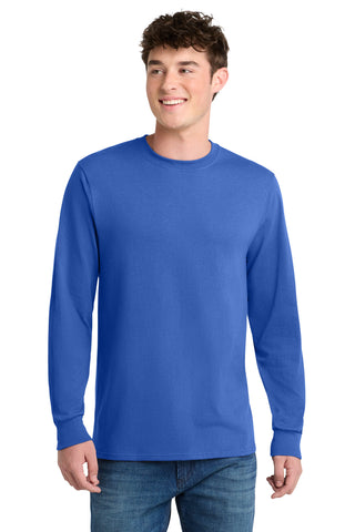 Port & Co® Tall Long Sleeve Core Blend Tee. PC55LST