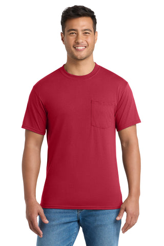 Port & Co® Tall Core Blend Pocket Tee. PC55PT
