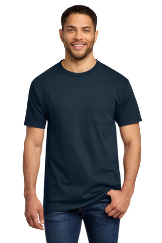 Port & Co® Essential Pocket Tee. PC61P