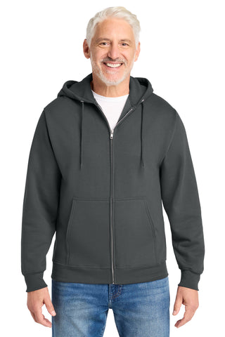 Port & Co® Core Fleece Full-Zip Hooded Sweatshirt. PC78ZH