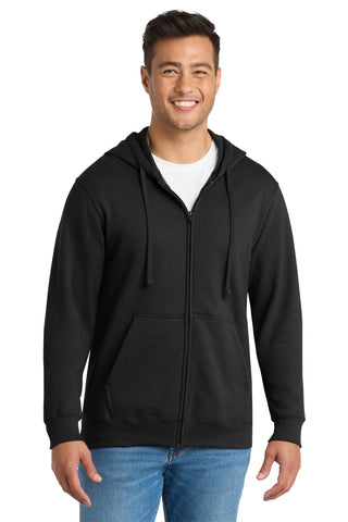 Port & Co® Fan Favorite Fleece Full-Zip Hooded Sweatshirt. PC850ZH