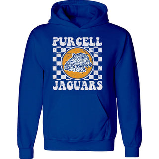 Purcell Jaguars - Checkered Hoodie