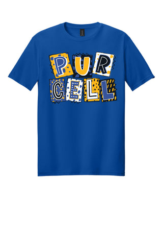 Purcell Jaguars - Scrapbook Box T-Shirt