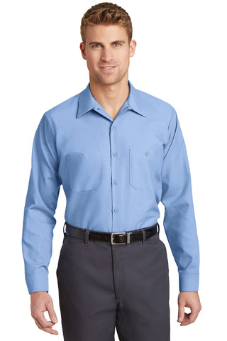 Red Kap® Long Size, Long Sleeve Industrial Work Shirt. SP14LONG