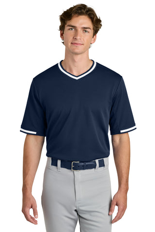 Sport-Tek® Tough Mesh V-Neck Baseball Jersey ST221