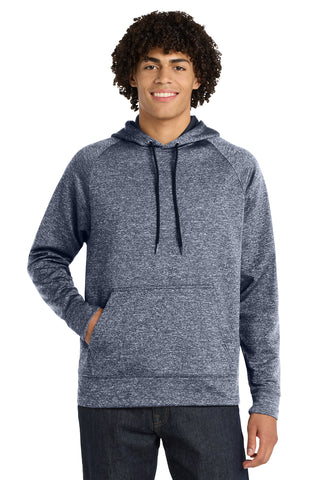 Sport-Tek® PosiCharge® Electric Heather Fleece Hooded Pullover. ST225