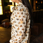 Sadie Hat Bowtie Long-Sleeve Top