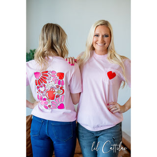 Heart - Valentines CC Pocket Tee