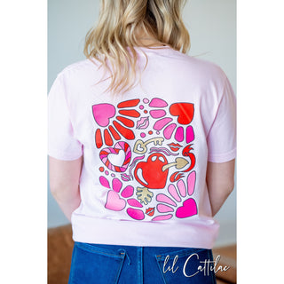 Heart - Valentines CC Pocket Tee