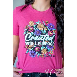 Created With a Purpose - Easter Tee