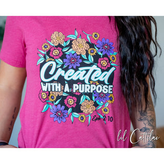 Created With a Purpose - Easter Tee