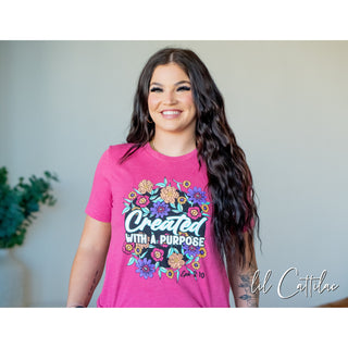 Created With a Purpose - Easter Tee