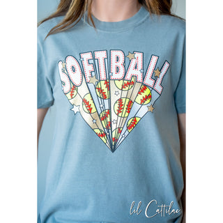 Softball - Rays & Stars CC Tee