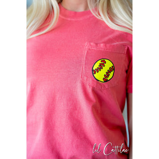 Softball CC Pocket Tee